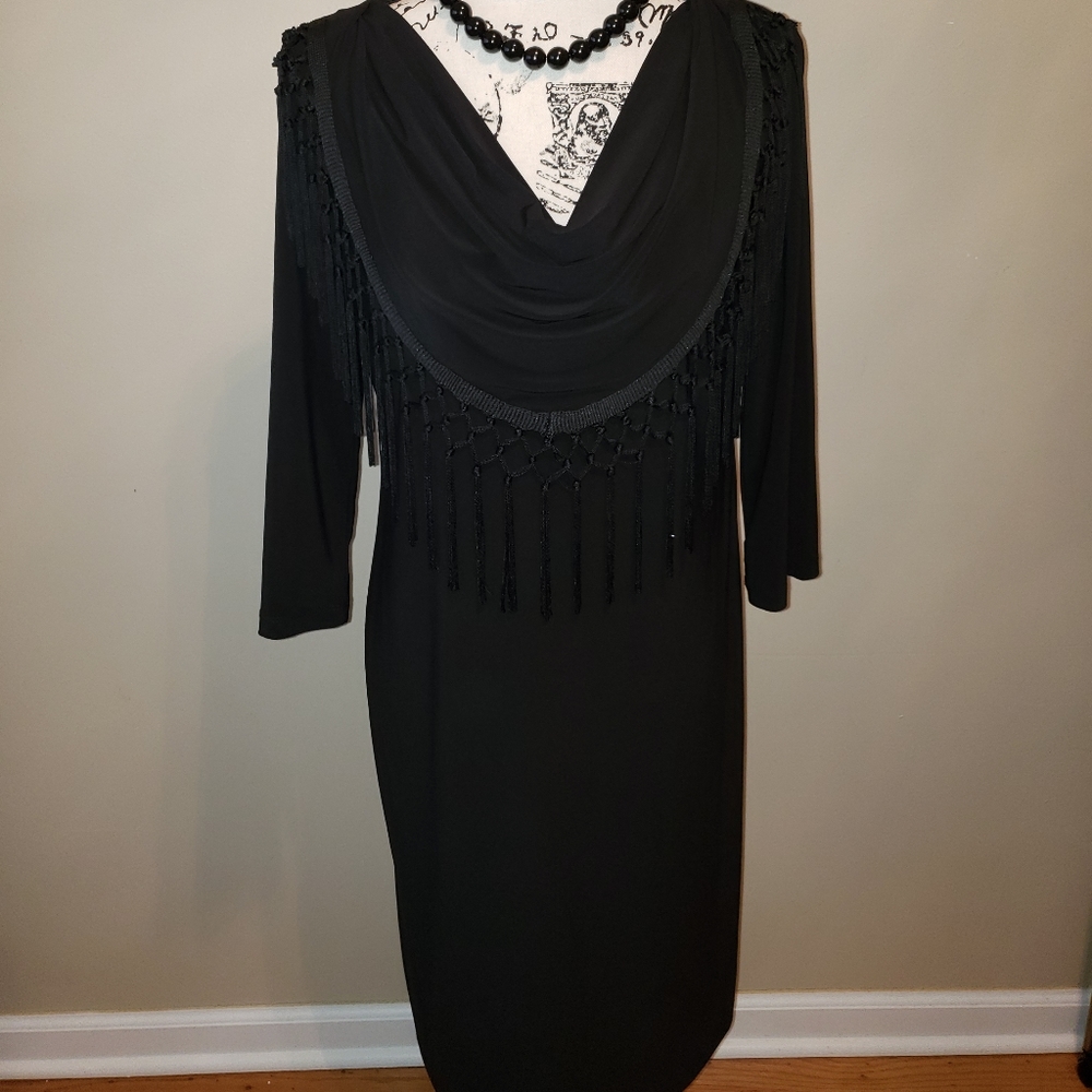 Black dinner dress